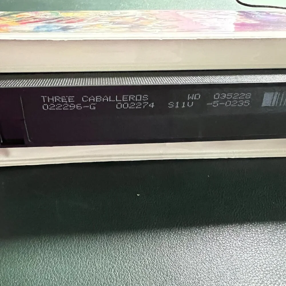 Vintage Walt Disney VHS – The Three Caballeros – #091 – Classic Animation